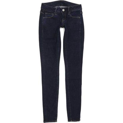 G-Star Women Blue Skinny Slim Jeans W24 L30