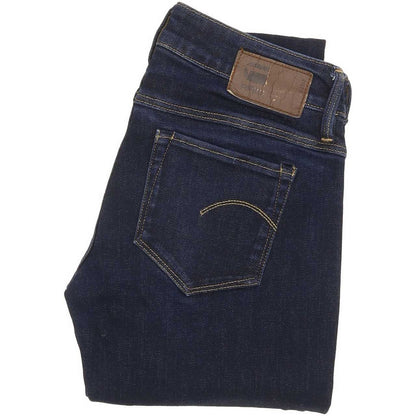 G-Star Women Blue Skinny Slim Jeans W24 L30