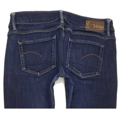 G-Star Women Blue Skinny Slim Jeans W26 L28