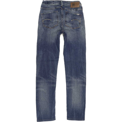G-Star 3301 Contour Women Blue Skinny Slim Stretch Jeans W24 L27
