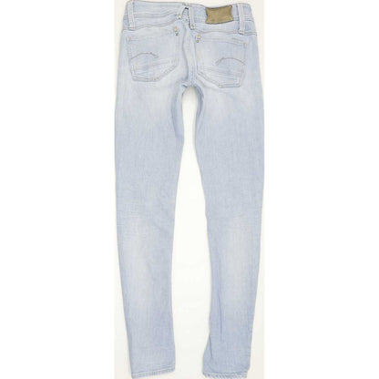 G-Star Lynn Women Blue Skinny Slim Stretch Jeans W27 L31