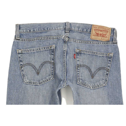 Levi's 514 Men Blue Straight Slim Jeans W33 L33