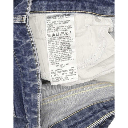 Levi's 570 Women Blue Straight Slim Stretch Jeans W27 L32