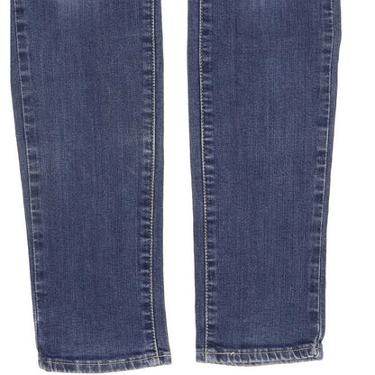 Levi's 570 Women Blue Straight Slim Stretch Jeans W27 L32