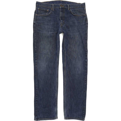 Levi's 505 Men Blue Straight Regular Stretch Jeans W33 L31