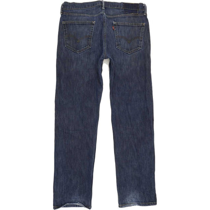 Levi's 505 Men Blue Straight Regular Stretch Jeans W33 L31