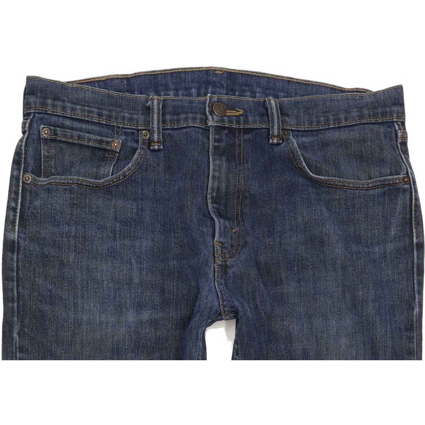 Levi's 505 Men Blue Straight Regular Stretch Jeans W33 L31