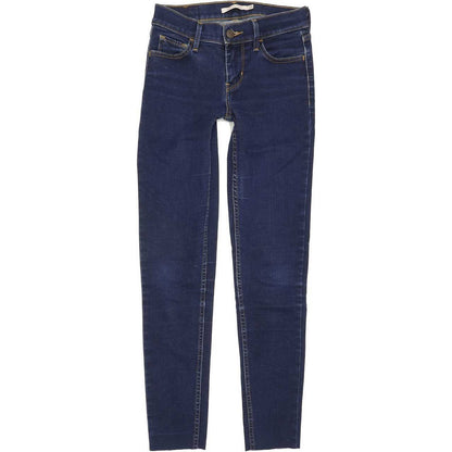 Levi's Women Blue Skinny Slim Jeans W25 L26