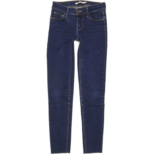 Levi's Women Blue Skinny Slim Jeans W25 L26