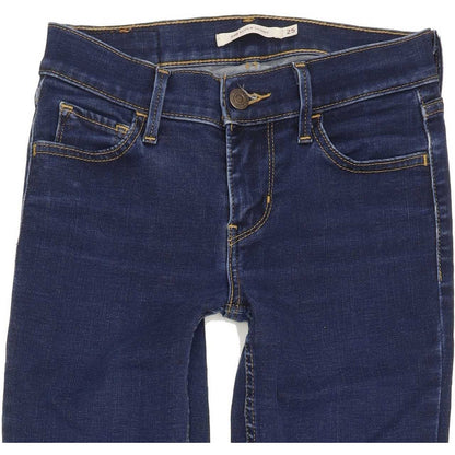 Levi's Women Blue Skinny Slim Jeans W25 L26
