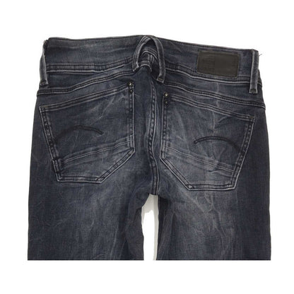 G-Star Lynn Mid Women Blue Skinny Slim Stretch Jeans W25 L30