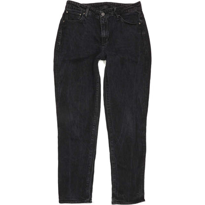 G-Star 3301 High Rise 90's Ankle Black Straight Stretch Jeans High Waisted W32 L30