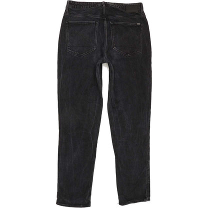 G-Star 3301 High Rise 90's Ankle Black Straight Stretch Jeans High Waisted W32 L30