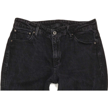 G-Star 3301 High Rise 90's Ankle Black Straight Stretch Jeans High Waisted W32 L30