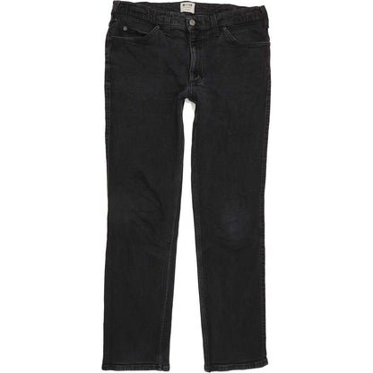 Mustang Tramper Men Black Straight Regular Stretch Jeans W38 L31