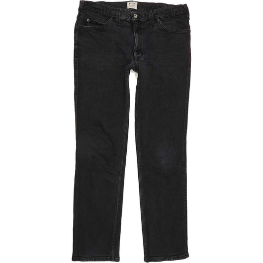 Mustang Tramper Men Black Straight Regular Stretch Jeans W38 L31