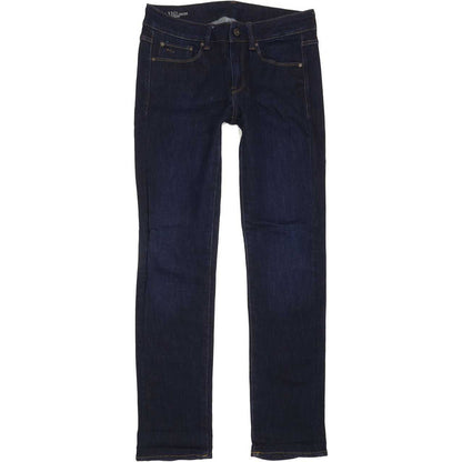 G-Star 3301 Contour High Women Blue Straight Regular Jeans W27 L30