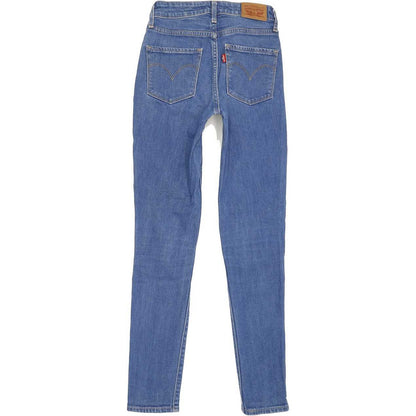 Levi's 721 High Rise Women Blue Skinny Slim Stretch Jeans W25 L29