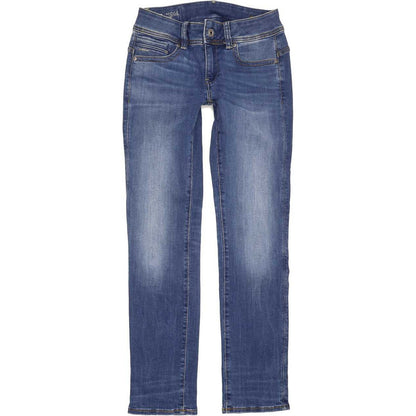 G-Star Midge Women Blue Straight Slim Stretch Jeans W29 L30