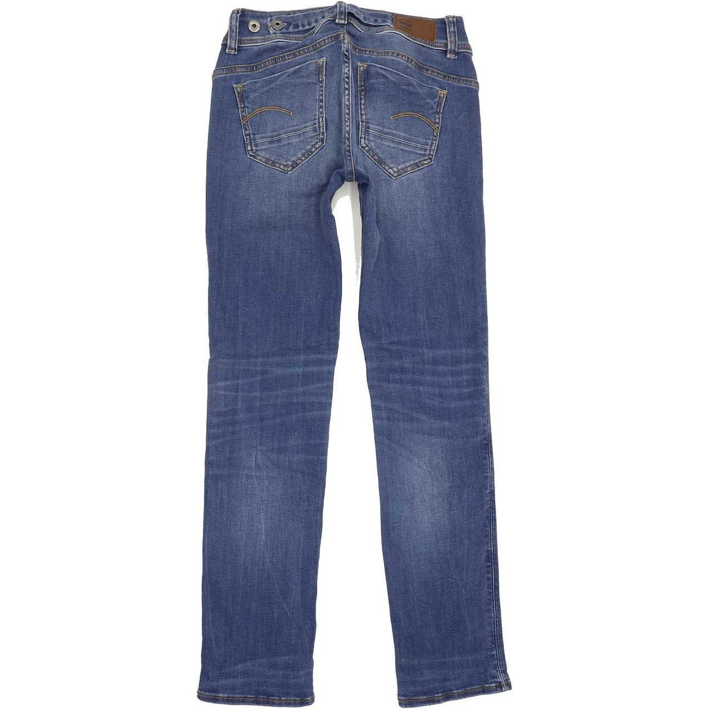 G-Star Midge Women Blue Straight Slim Stretch Jeans W29 L30