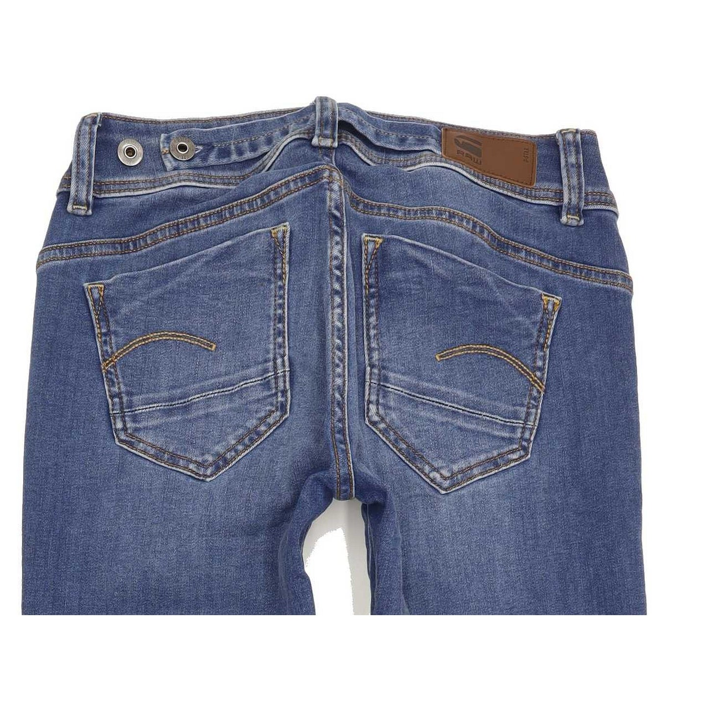 G-Star Midge Women Blue Straight Slim Stretch Jeans W29 L30