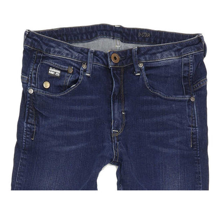 G-Star Arc 3D Women Blue Tapered Slim Stretch Jeans W26 L30