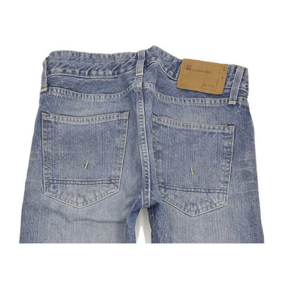 G-Star Men Blue Straight Slim Jeans W29 L34