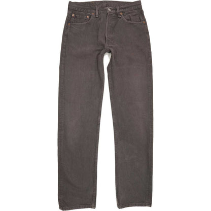 Levi's 501 Made in USA Men Grey Straight Regular Jeans W32 L33
