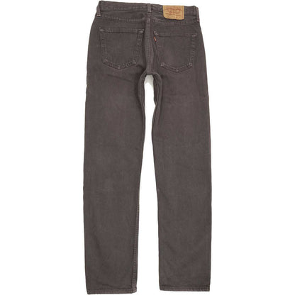 Levi's 501 Made in USA Men Grey Straight Regular Jeans W32 L33