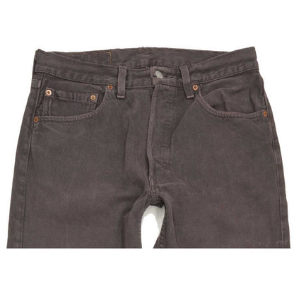 Levi's 501 Made in USA Men Grey Straight Regular Jeans W32 L33