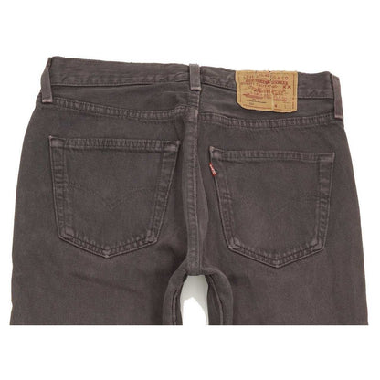Levi's 501 Made in USA Men Grey Straight Regular Jeans W32 L33