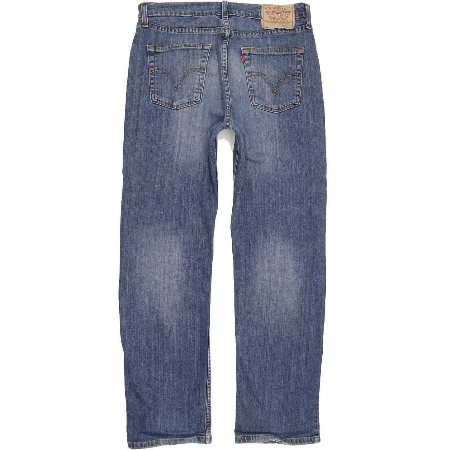 Levi's 751 Men Blue Straight Regular Stretch Jeans W32 L30