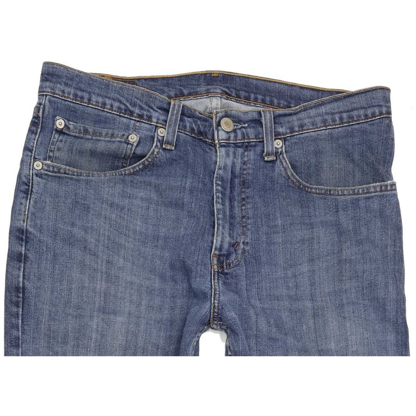 Levi's 751 Men Blue Straight Regular Stretch Jeans W32 L30