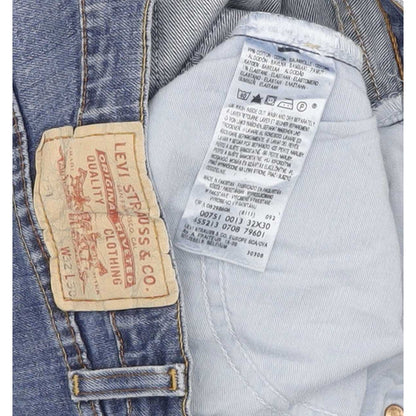 Levi's 751 Men Blue Straight Regular Stretch Jeans W32 L30