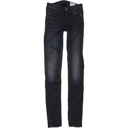 G-Star Women Navy Skinny Slim Jeans W24 L32