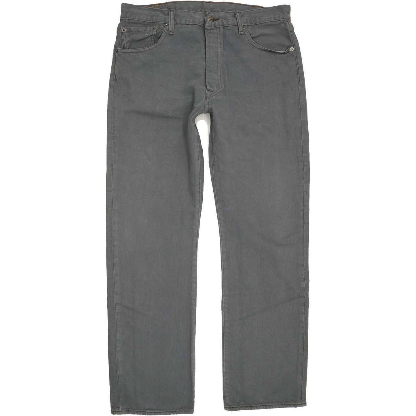 Levi's 501 Men Grey Straight Regular Jeans W36 L31