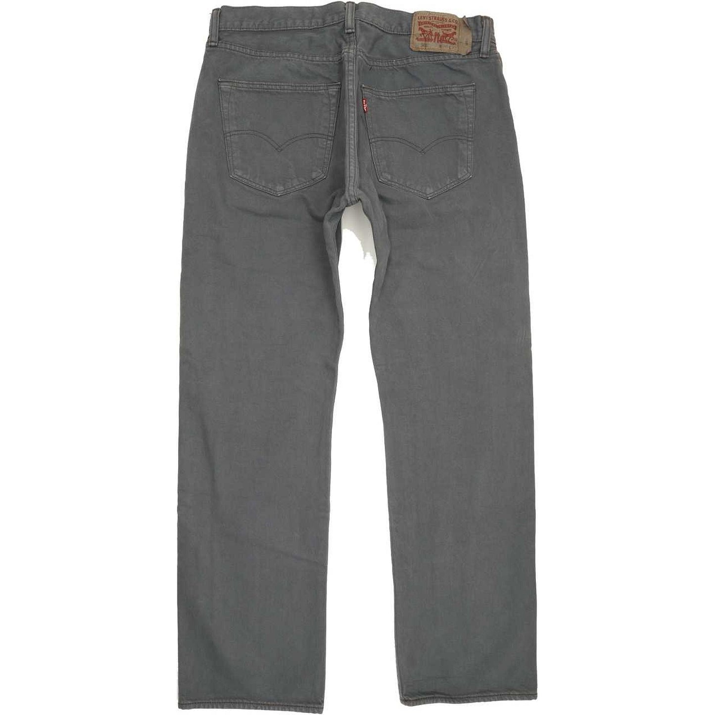 Levi's 501 Men Grey Straight Regular Jeans W36 L31