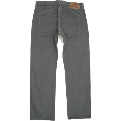Levi's 501 Men Grey Straight Regular Jeans W36 L31