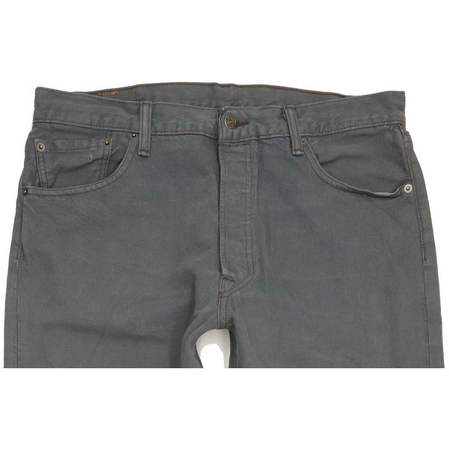 Levi's 501 Men Grey Straight Regular Jeans W36 L31