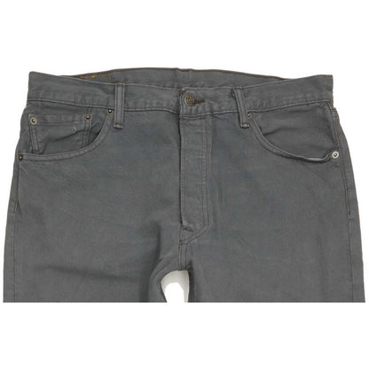 Levi's 501 Men Grey Straight Regular Jeans W36 L31