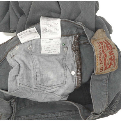 Levi's 501 Men Grey Straight Regular Jeans W36 L31