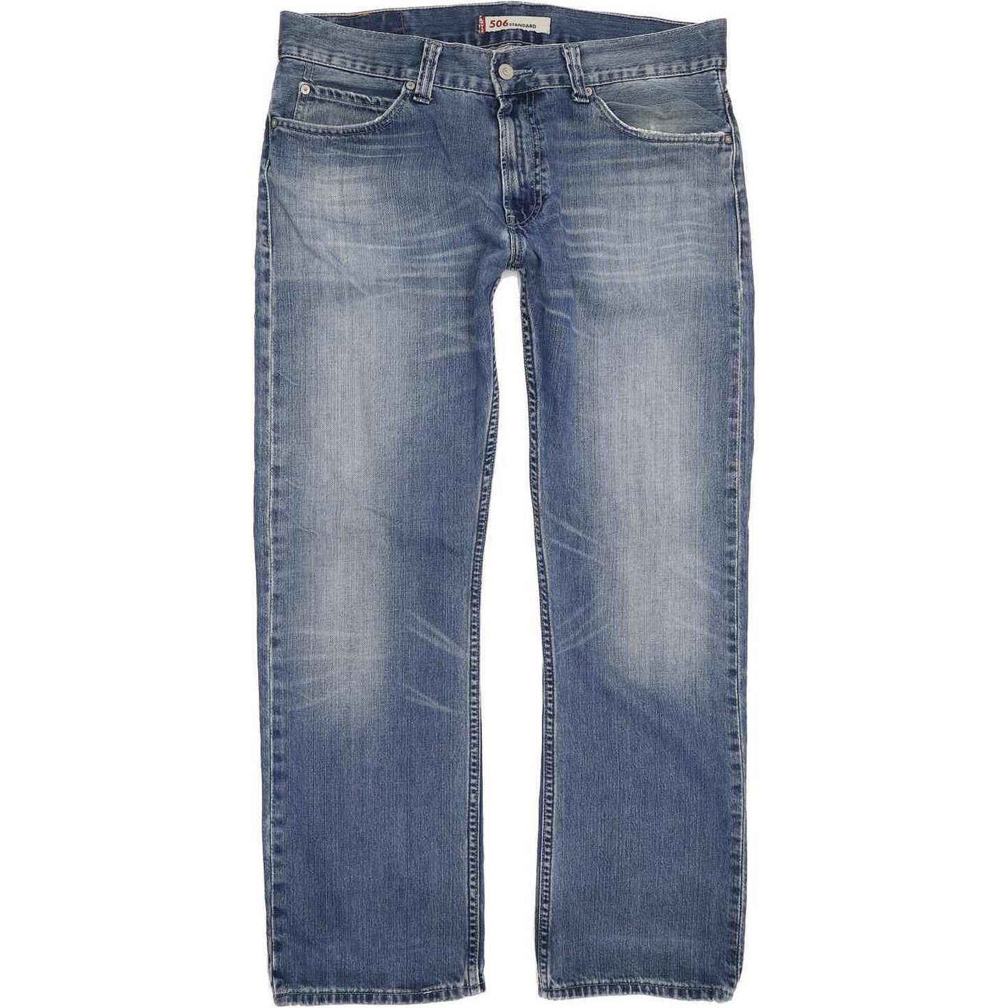 Levi's 506 Men Blue Straight Regular Jeans W36 L31