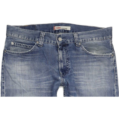 Levi's 506 Men Blue Straight Regular Jeans W36 L31