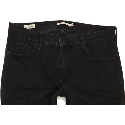 Levi's 310 Shaping Black Skinny Slim Stretch Jeans High Waisted W32 L28