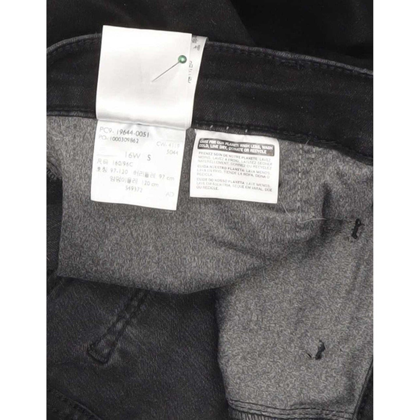 Levi's 310 Shaping Black Skinny Slim Stretch Jeans High Waisted W32 L28