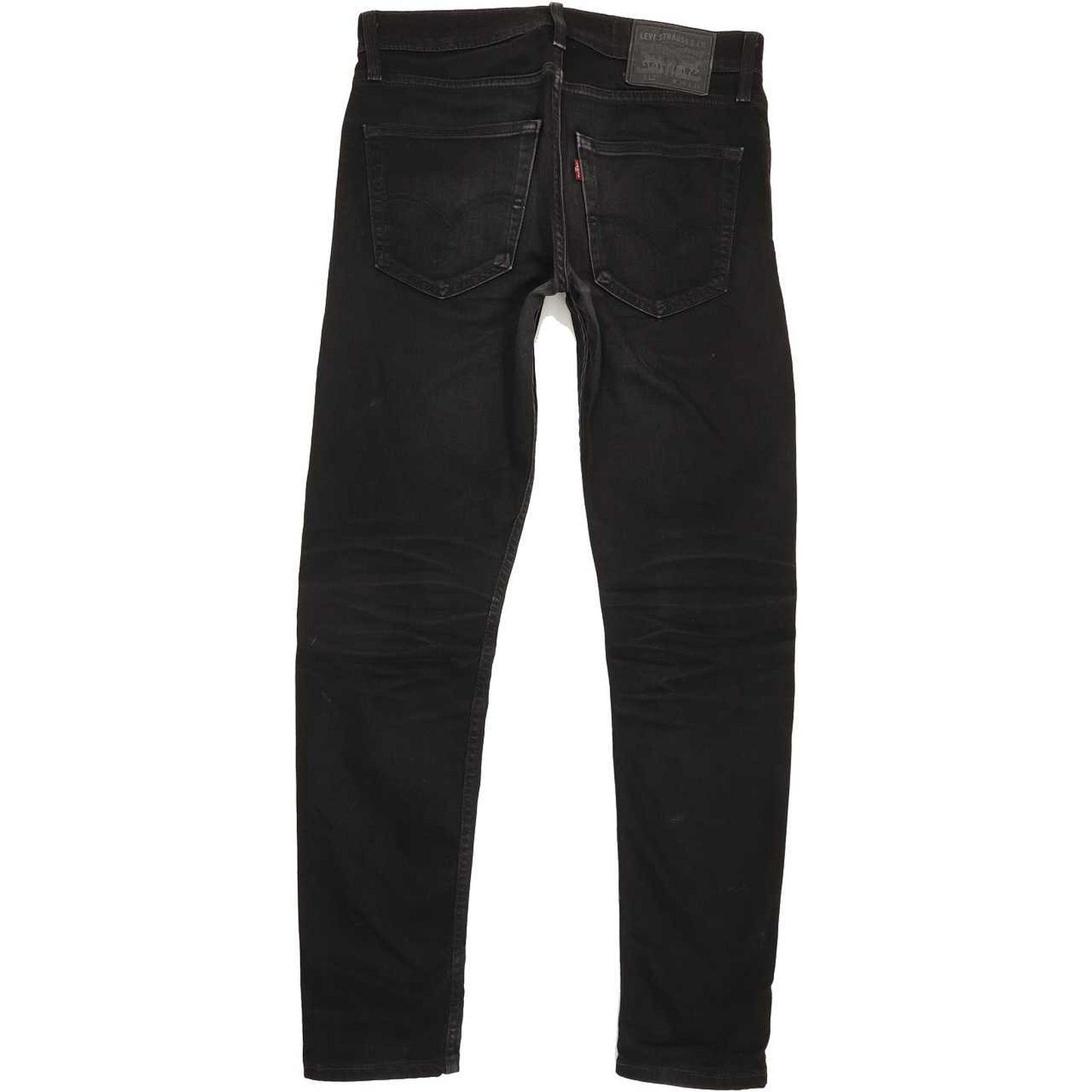 Levi's 512 Men Black Tapered Slim Stretch Jeans W30 L31