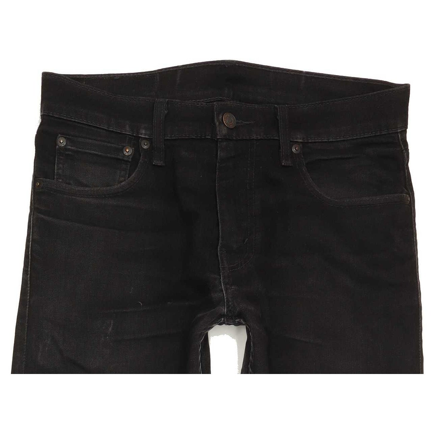 Levi's 512 Men Black Tapered Slim Stretch Jeans W30 L31