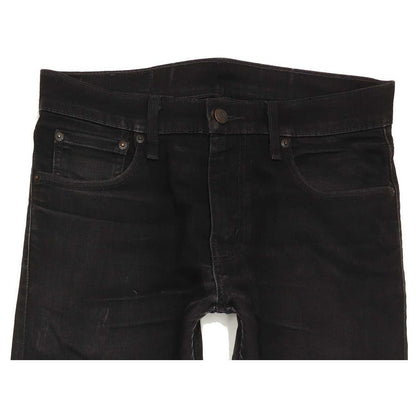 Levi's 512 Men Black Tapered Slim Stretch Jeans W30 L31