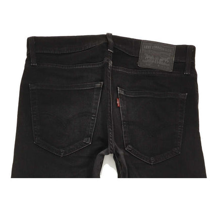 Levi's 512 Men Black Tapered Slim Stretch Jeans W30 L31