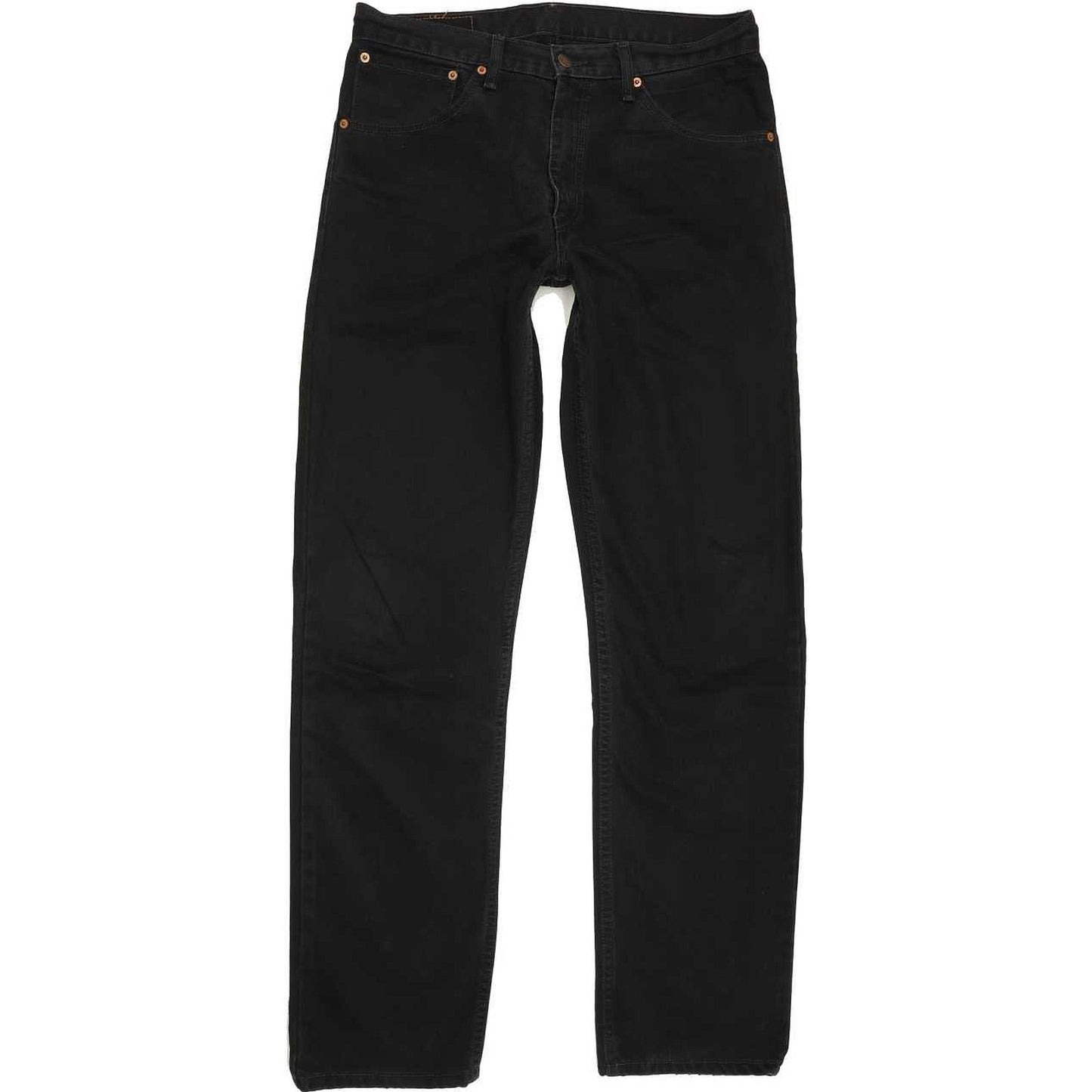 Levi's 521 Men Black Straight Regular Jeans W34 L34